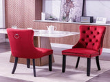 Classic Velvet Dinings, High-end Tufted Solid Wood Contemporary Velvet Upholstered Dining 70673798