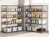 5-Tier Heavy Duty Garage Shelving Unit, 2200 LBS Total Load Capacity Boltless Storage Rack 95335004