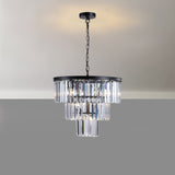 (Same as W1340102277/L5007) Black Luxury Crystal Chandelier Modern Chandeliers Lights Fixture W1340P189315