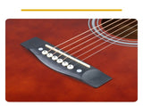 KMA104 41 Inch Dreadnought Cutaway Acoustic Electric Guitar, Basswood Body, Built-in EQ 30909792