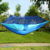 Camping Hammock, Portable Double Hammock with Net,600lbs Load 2 Persons Hammock w/Mosquito Net 50848858