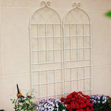2 Pack Metal Garden Trellis 71" x 19.7" Rustproof Trellis for Climbing Plants Outdoor Flower Support W1586P147428