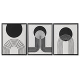 3-piece Framed Canvas Wall Art Set B035100375