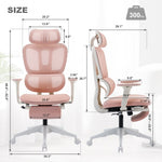 ZUN Ergonomic Mesh Chair with 2D Adjustable Armrest,High Back Desk Computer Chair,Ergonomic W1411118673