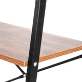 Simple And Beautiful Four Story Steel Wood Bookshelf 20516575