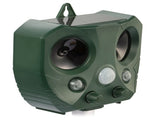 Upgraded Ultrasonic Animal Repeller, Solar Powered Pest Deterrent with PIR Motion Sensor, LED 29622829