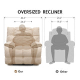 Sitjoy Classic Recliner S1-White Electirc W1713P243979