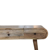 Oak-ish Round Dressing Table B182P166565