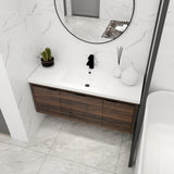 48 Inch Bathroom Cabinet With Sink,Soft Close Doors and Drawer,Float Mounting Design,48x18 W99984813