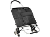 Shopping Stair Trolley with Wheels,Trolley Black Foldable Shopping Cart,Removable Shopping Oxford 27708198