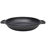 2 in 1 Pre-Seasoned Cast Iron Dutch Oven With Dual Handles, Outdoor Camping Deep Pot for Camping W465P216245