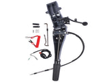 697-W0084-00-4D Steering Tiller Handle Assembly For Yamaha Outboard Motor 2T 69D Enduro E60HMHD 98353415