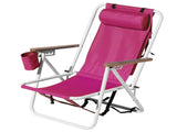 Folding Beach Chair Set of 2 for Adults, 4 Position Portable Backpack Foldable 56591566