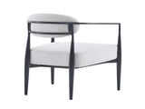 Mid-Century Modern Upholstered Accent Armchair N776P224504L