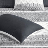 Full/Queen 3 Piece Cotton Duvet Cover Set with Chenille Tufting B03596501