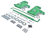 Green 3000LBS Tractor Hitch Faster Attach Detach4 Leveling Shims Replacement for Cat 1 68074808