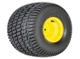 Set of 2 20x10.00-8 Lawn Mower Tires and Wheel Assembly, 4-Ply Tubeless Turf Tread Heavy Duty, 3.5" W1364P445941