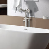 Freestanding Bathtub Faucet with Hand Shower W1533125002
