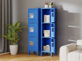 66"H Metal Lockers for Employees with 3 Door Storage Locker for Employees Gym School Home Office 82793070