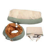 Cat's Telescopic Tunnel Cushioned Bed Pet Nest Teasing Balls Zipper Connection Feline Supplies, W2181P156712