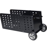 Firewood Cart,fireplace log rolling cart,wood rack ,heavy duty in door outdoor rolling cart W46543806