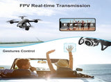 2026 V14 Professional Drone 6K HD Dual Camera Wifi FPV Portable RC Quadcopter 2 BATTERY,Drones 17039321