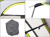 522*260*210cm Can Accommodate 10 People Three Rooms Polyester Cloth Fiberglass Poles Camping Tents 96242458