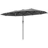 Outdoor beach umbrella/Double-Sided Sun Umbrella 88026559