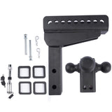 Tri-Ball 1-7/8'' 2'' 2-5/16'' Adjustable Trailer Hitch Fits 2'' Receiver Heavy Duty Solid Ball Mount 37348885