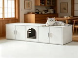 Wooden Cat Box Cabinet 80070803
