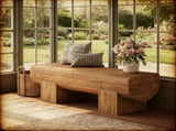 Wood Entryway Bench 13343324