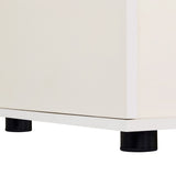 Furniture Style Cat TV Stand With Storage and Removable sliding door N843P254844C