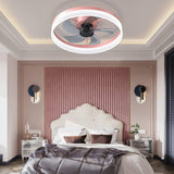 ZUN Ceiling Fans with Lights Dimmable LED Embedded installation of thin modern ceiling fans W1340120484