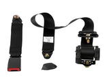 2Pcs Universal Retractable 3 Point Seat Belt Car Vehicle Safety Belt Harness Set 14993563