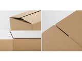 100 Corrugated Paper Boxes 6x4x4"Yellow 37949787
