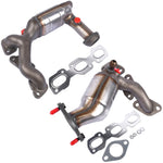 ZUN Exhaust Catalytic Converter Manifold for Ford Escape 3.0L 2001-2007 673-830 674-830 16412 16410 70611957