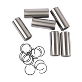 6* Pistons & Rings Set STD 22mm 84mm for BMW 335i 435i 535i X3 X4 X5 X6 N55B30A 11257587914 21309972
