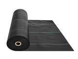 3' x 300' Heavy Duty Weed Barrier Landscape Fabric, Woven PP Geotextile Ground Cover for Driveways 42465416