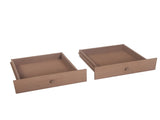 65inch Garden Potting Bench Table, Fir Wood Workstation with Storage 65666221