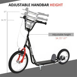 youth scooter is equipped Dual Brakes - Black 05552574