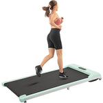 ZUN 2 in 1 Under Desk Electric Treadmill 2.5HP, Remote Control, Display, Walking Jogging Running Machine 60434265