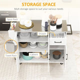 Kitchen Cart/Storage cabinet -White 22816924