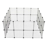 Pet Playpen, Small Animal Cage Indoor Portable Metal Wire Yard Fence for Small Animals, Guinea Pigs, 26976233