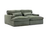 Double Chaise Lounge Chair Indoor,Oversized Upholstered Sleeper Cloud Couch,Deep Seat Luxury Sofa 51892643