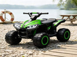 Green 12V Electric Kids ATV 4 Wheeler Ride On, Dual Motors, High Low Speed, Music & Headlights, 85033411