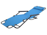 Folding Chaise Lounge Chair for Outdoor, 2-in-1 Portable Tanning Chair with 63716847