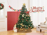 Handcrafted Woven Christmas Tree Collar - Seagrass Wicker Tree Skirt & Stand Base Cover 77726471