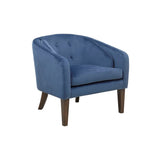 Upholstered Tufted Mid-Century Accent Chair B03548594