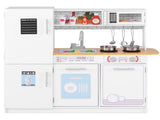 Kids Pretend Play Kitchen Set Certified Realistic Sound with Storage & Accessories 99592607