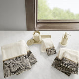 6 Piece Jacquard Towel Set B03598755